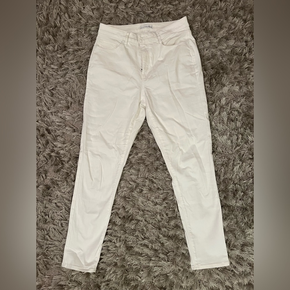 White jeans
